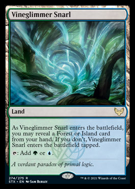 Vineglimmer Snarl [Strixhaven: School of Mages] | Pegasus Games WI