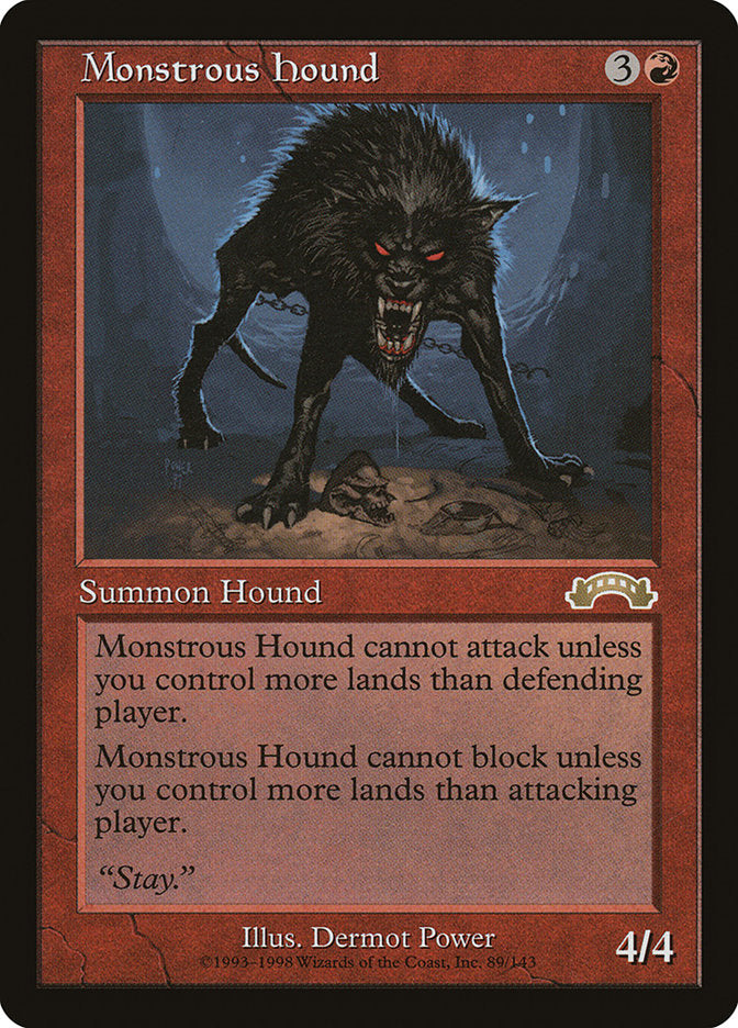 Monstrous Hound [Exodus] | Pegasus Games WI
