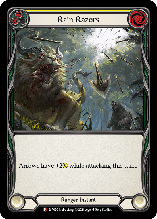 Rain Razors [EVR090] (Everfest)  1st Edition Normal | Pegasus Games WI