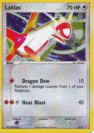 Latias (4/10) [EX: Trainer Kit - Latias] | Pegasus Games WI