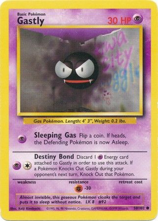 Gastly (50/102) [Base Set Unlimited] | Pegasus Games WI