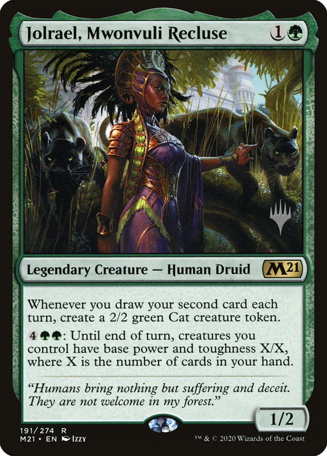 Jolrael, Mwonvuli Recluse (Promo Pack) [Core Set 2021 Promos] | Pegasus Games WI