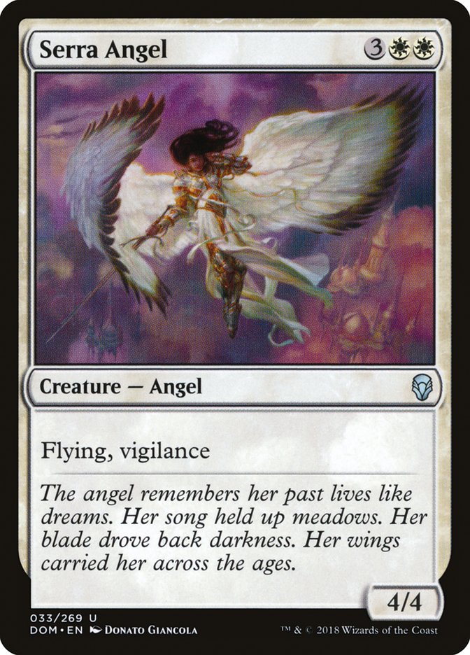Serra Angel [Dominaria] | Pegasus Games WI