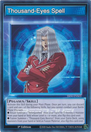 Thousand-Eyes Spell [SS04-ENS03] Common | Pegasus Games WI