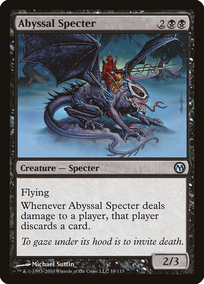 Abyssal Specter [Duels of the Planeswalkers] | Pegasus Games WI