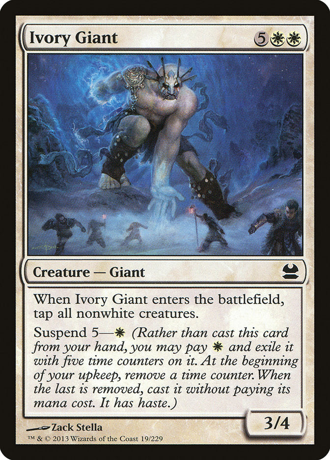 Ivory Giant [Modern Masters] | Pegasus Games WI