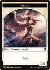 Zombie // Angel Double-Sided Token [Commander 2018 Tokens] | Pegasus Games WI