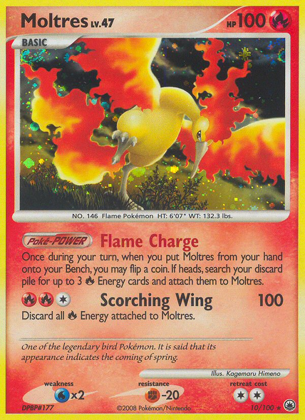 Moltres (10/100) [Diamond & Pearl: Majestic Dawn] | Pegasus Games WI
