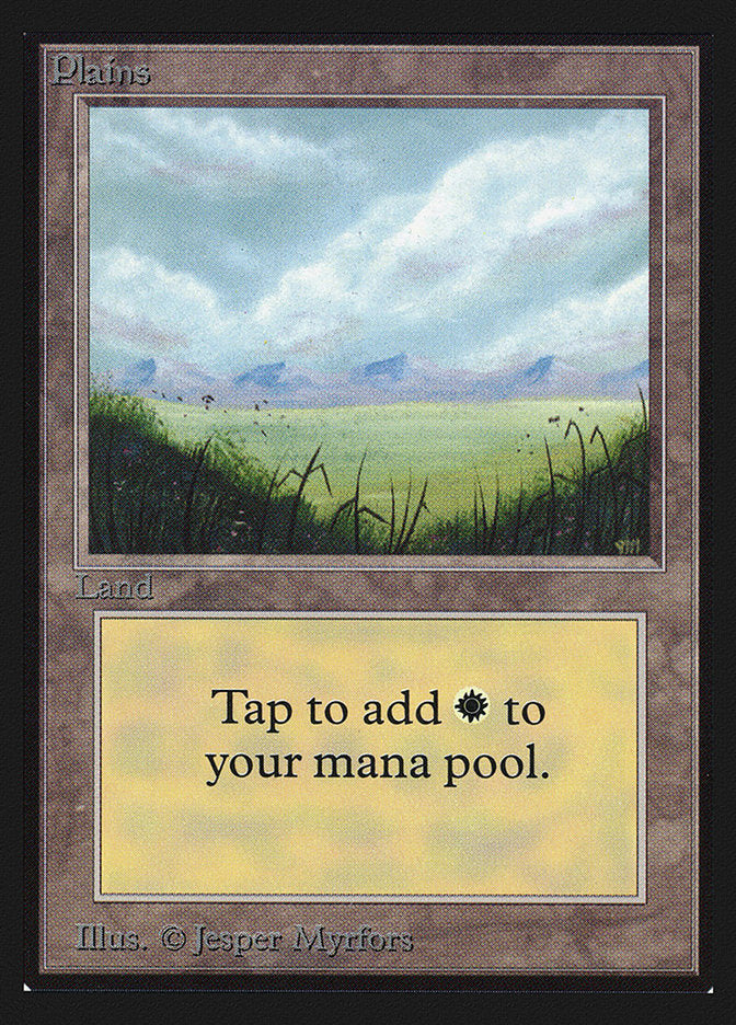 Plains (No Trees / Signature on Right) [Collectors' Edition] | Pegasus Games WI