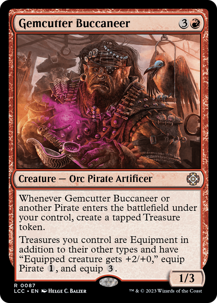 Gemcutter Buccaneer [The Lost Caverns of Ixalan Commander] | Pegasus Games WI