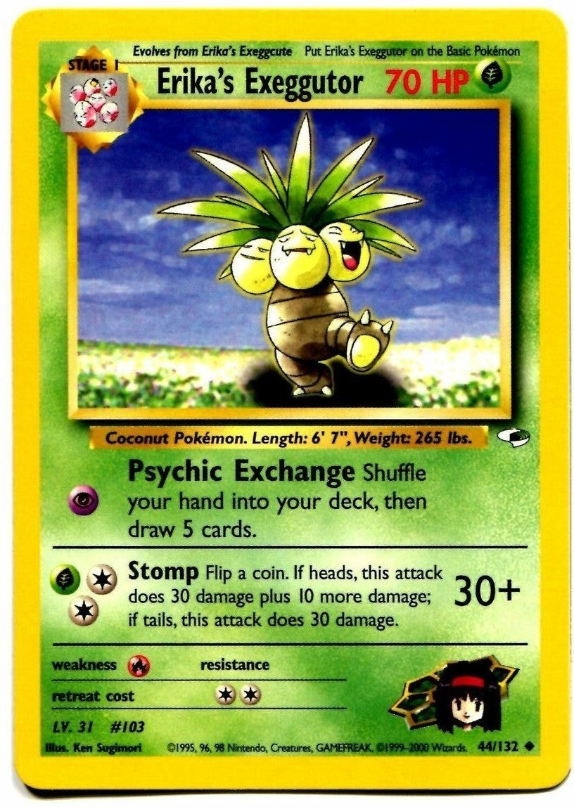 Erika's Exeggutor (44/132) [Gym Heroes Unlimited] | Pegasus Games WI