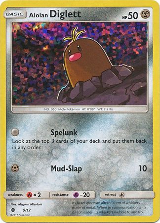 Alolan Diglett (9/12) [McDonald's Promos: 2017 Collection] | Pegasus Games WI