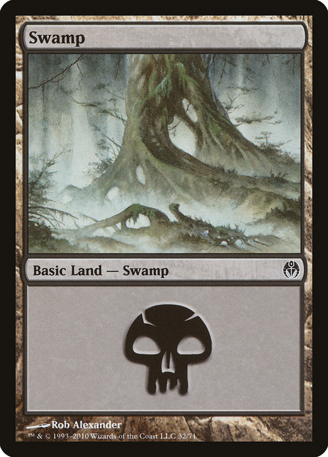 Swamp (32) [Duel Decks: Phyrexia vs. the Coalition] | Pegasus Games WI