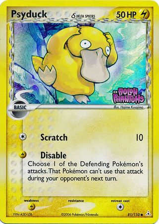 Psyduck (81/110) (Delta Species) (Stamped) [EX: Holon Phantoms] | Pegasus Games WI