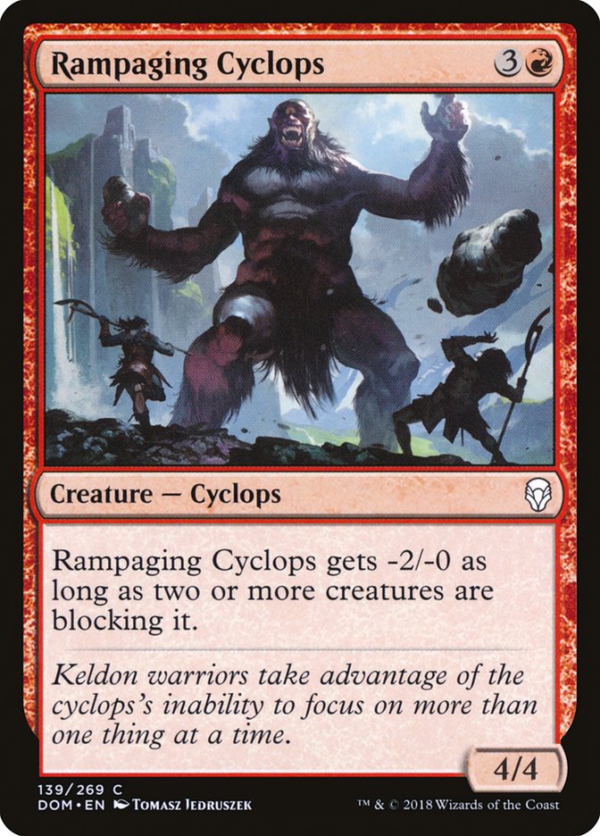 Rampaging Cyclops [Dominaria] | Pegasus Games WI