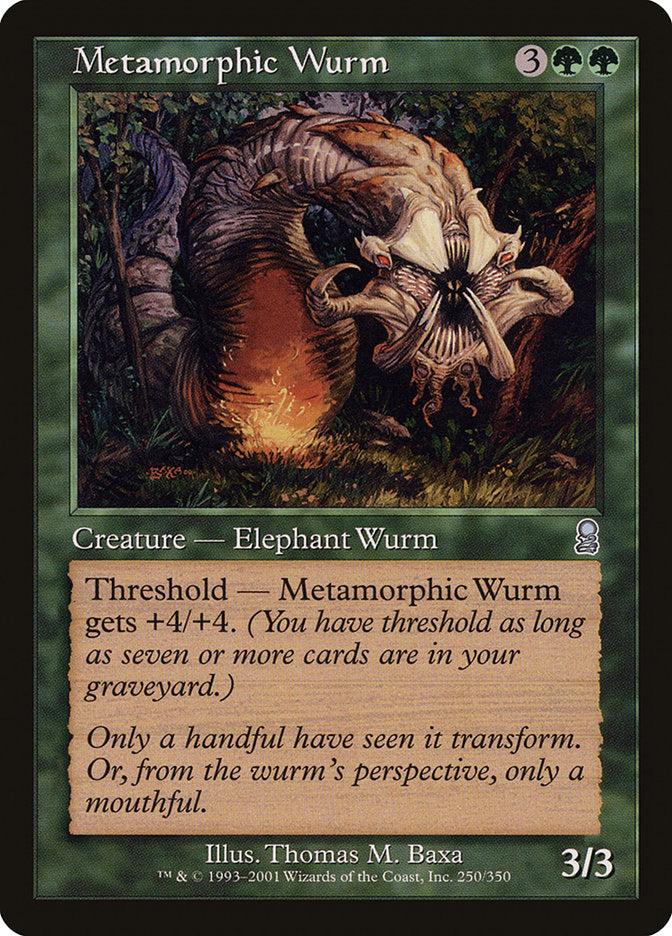 Metamorphic Wurm [Odyssey] | Pegasus Games WI