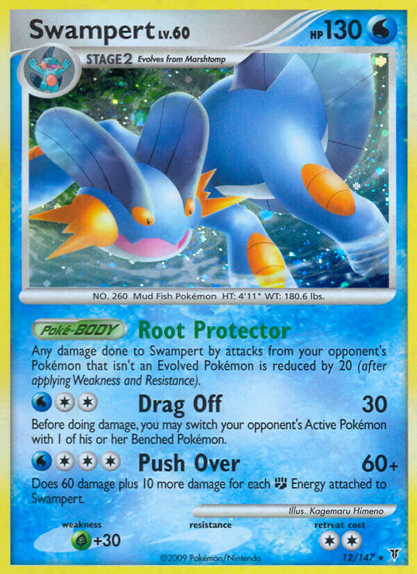 Swampert (12/147) (Theme Deck Exclusive) [Platinum: Supreme Victors] | Pegasus Games WI