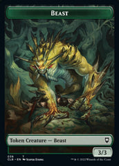 Satyr // Beast Double-Sided Token [Commander Legends: Battle for Baldur's Gate Tokens] | Pegasus Games WI