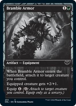 Bramble Armor (455) [Innistrad: Double Feature] | Pegasus Games WI