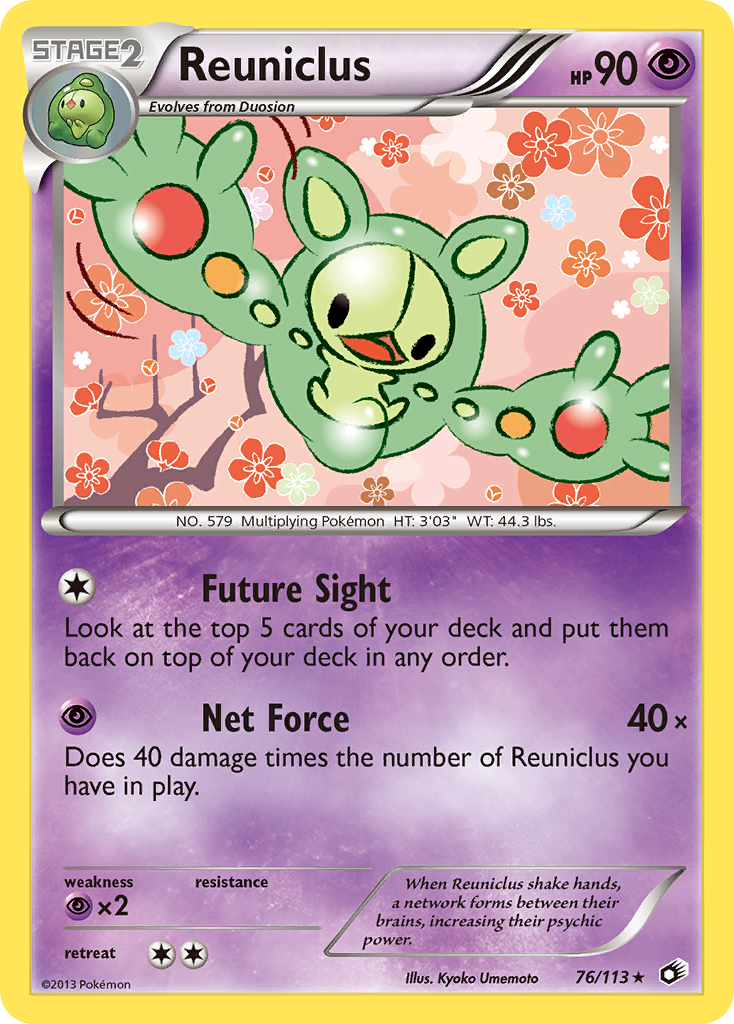 Reuniclus (76/113) [Black & White: Legendary Treasures] | Pegasus Games WI