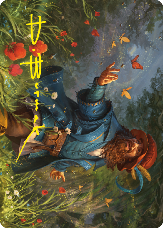 Tom Bombadil Art Card (Gold-Stamped Signature) [The Lord of the Rings: Tales of Middle-earth Art Series] | Pegasus Games WI