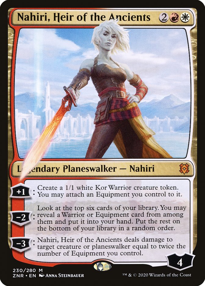 Nahiri, Heir of the Ancients [Zendikar Rising] | Pegasus Games WI