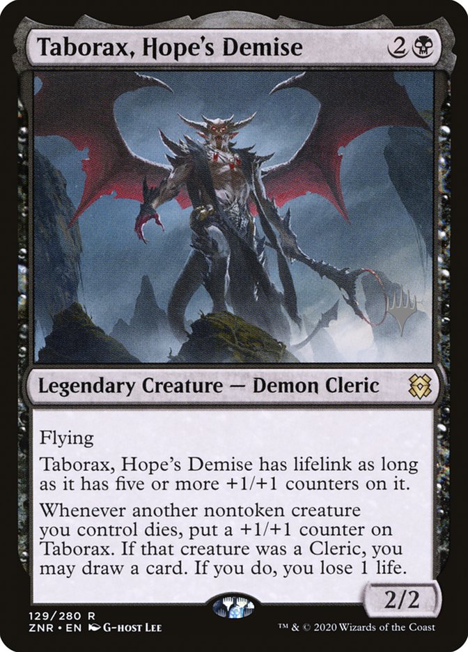 Taborax, Hope's Demise (Promo Pack) [Zendikar Rising Promos] | Pegasus Games WI