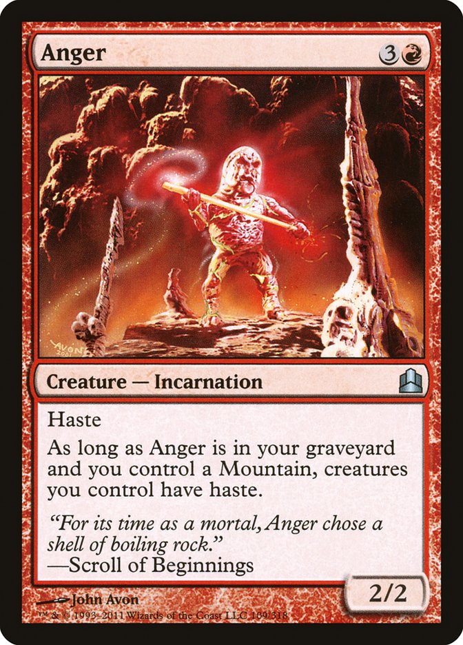 Anger [Commander 2011] | Pegasus Games WI