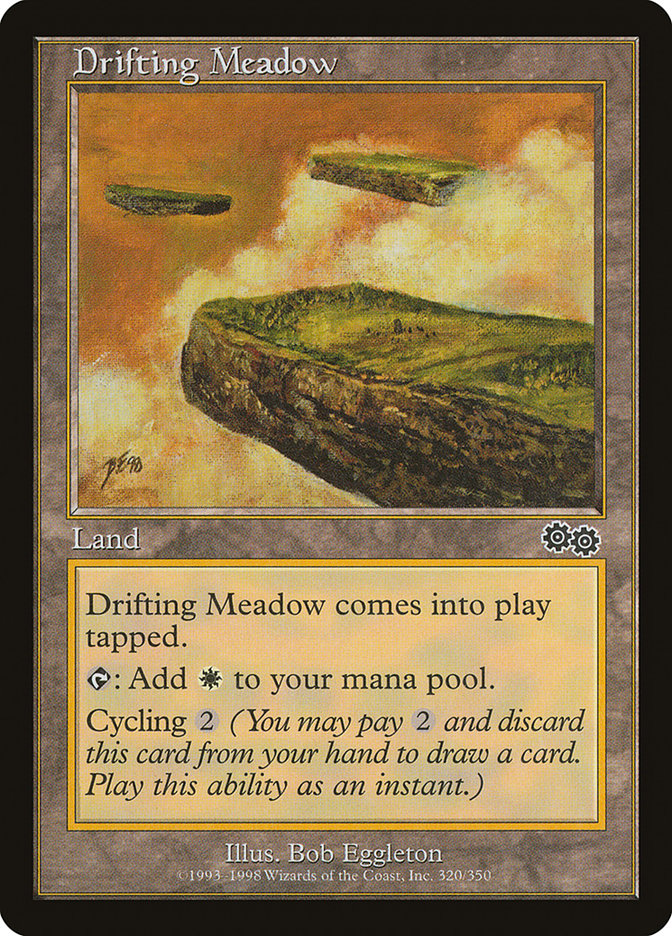 Drifting Meadow [Urza's Saga] | Pegasus Games WI