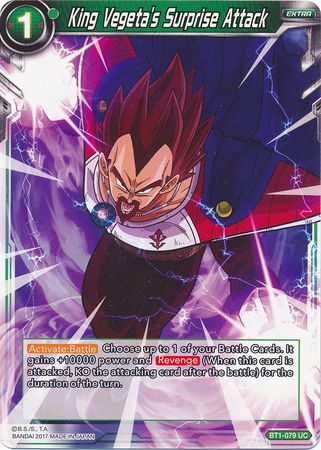 King Vegeta's Surprise Attack [BT1-079] | Pegasus Games WI