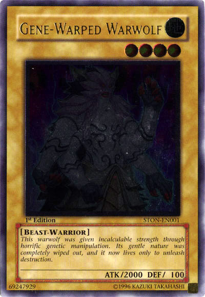 Gene-Warped Warwolf (UTR) [STON-EN001] Ultimate Rare | Pegasus Games WI