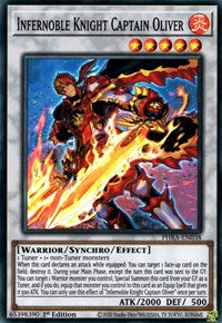 Infernoble Knight Captain Oliver [PHRA-EN038] Super Rare | Pegasus Games WI