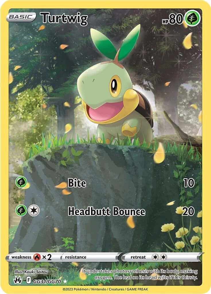 Turtwig (GG31/GG70) [Sword & Shield: Crown Zenith] | Pegasus Games WI