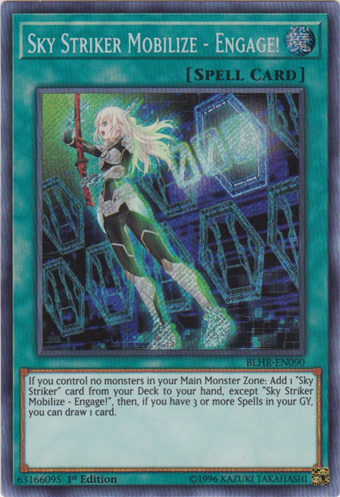 Sky Striker Mobilize - Engage! [BLHR-EN090] Secret Rare | Pegasus Games WI