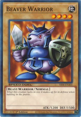 Beaver Warrior [SS04-ENA05] Common | Pegasus Games WI