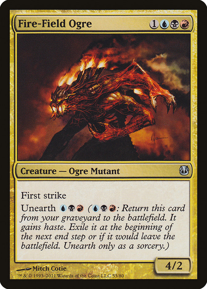 Fire-Field Ogre [Duel Decks: Ajani vs. Nicol Bolas] | Pegasus Games WI