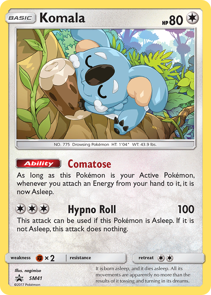 Komala (SM41) [Sun & Moon: Black Star Promos] | Pegasus Games WI