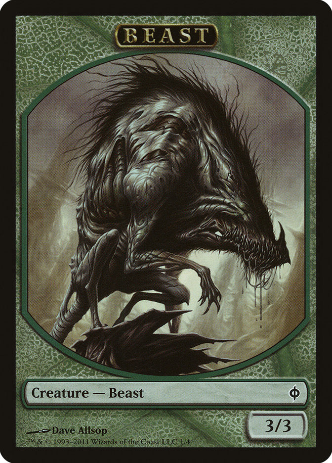 Beast Token [New Phyrexia Tokens] | Pegasus Games WI