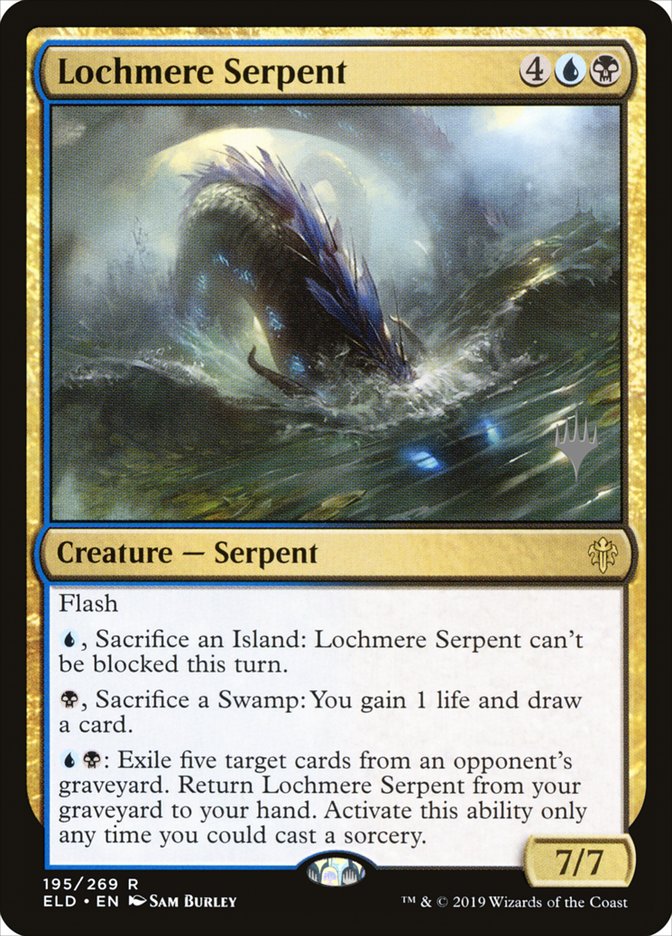 Lochmere Serpent (Promo Pack) [Throne of Eldraine Promos] | Pegasus Games WI