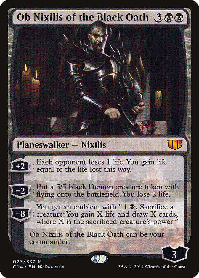 Ob Nixilis of the Black Oath [Commander 2014] | Pegasus Games WI