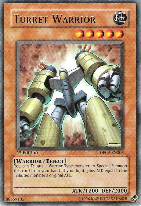 Turret Warrior [DP09-EN003] Rare | Pegasus Games WI