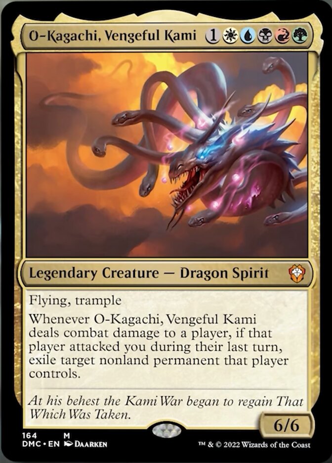 O-Kagachi, Vengeful Kami [Dominaria United Commander] | Pegasus Games WI