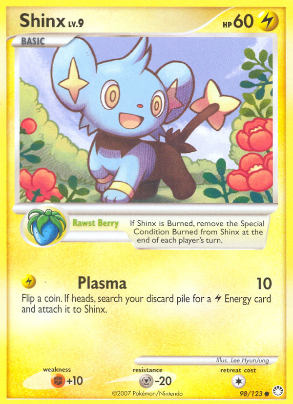 Shinx (98/123) [Diamond & Pearl: Mysterious Treasures] | Pegasus Games WI