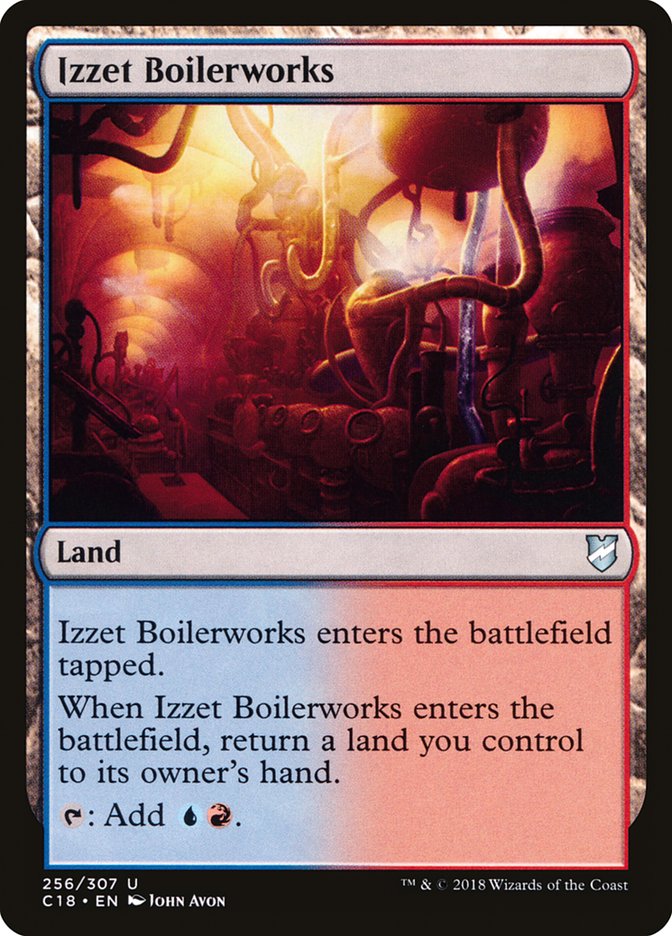 Izzet Boilerworks [Commander 2018] | Pegasus Games WI