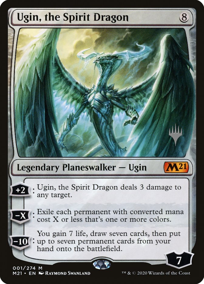 Ugin, the Spirit Dragon (Promo Pack) [Core Set 2021 Promos] | Pegasus Games WI
