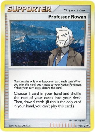 Professor Rowan (112/130) (Cosmos Holo) [Diamond & Pearl: Base Set] | Pegasus Games WI