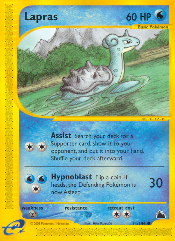 Lapras (71/144) [Skyridge] | Pegasus Games WI