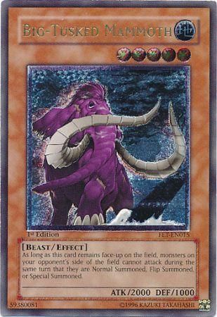 Big-Tusked Mammoth (UTR) [FET-EN015] Ultimate Rare | Pegasus Games WI