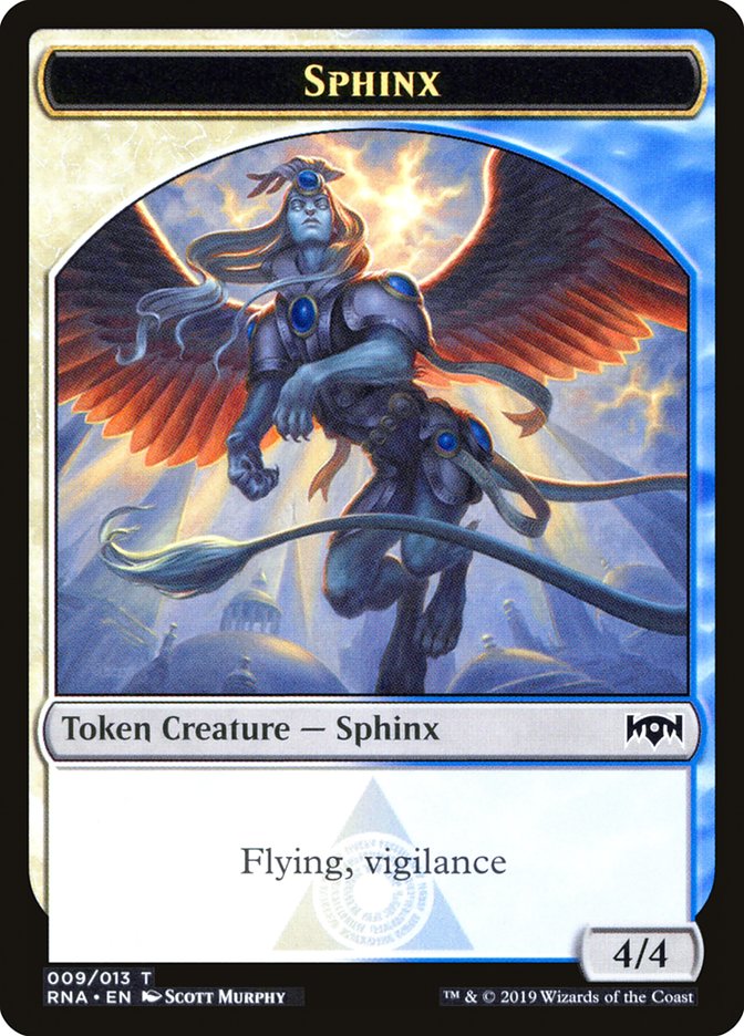 Sphinx Token [Ravnica Allegiance Tokens] | Pegasus Games WI