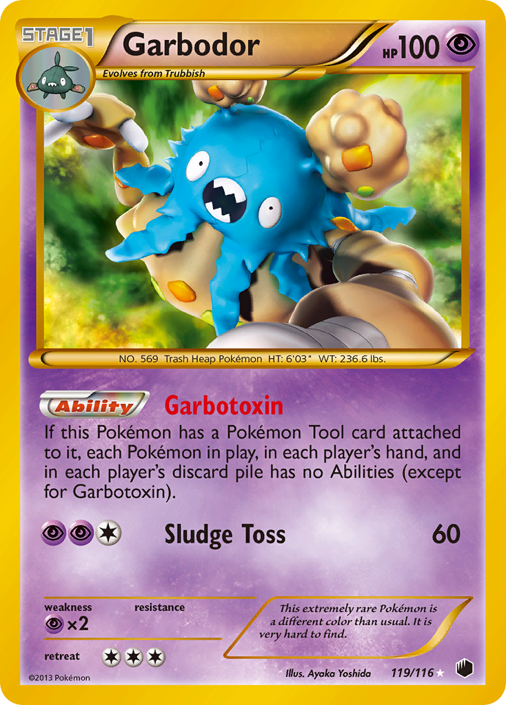 Garbodor (119/116) [Black & White: Plasma Freeze] | Pegasus Games WI